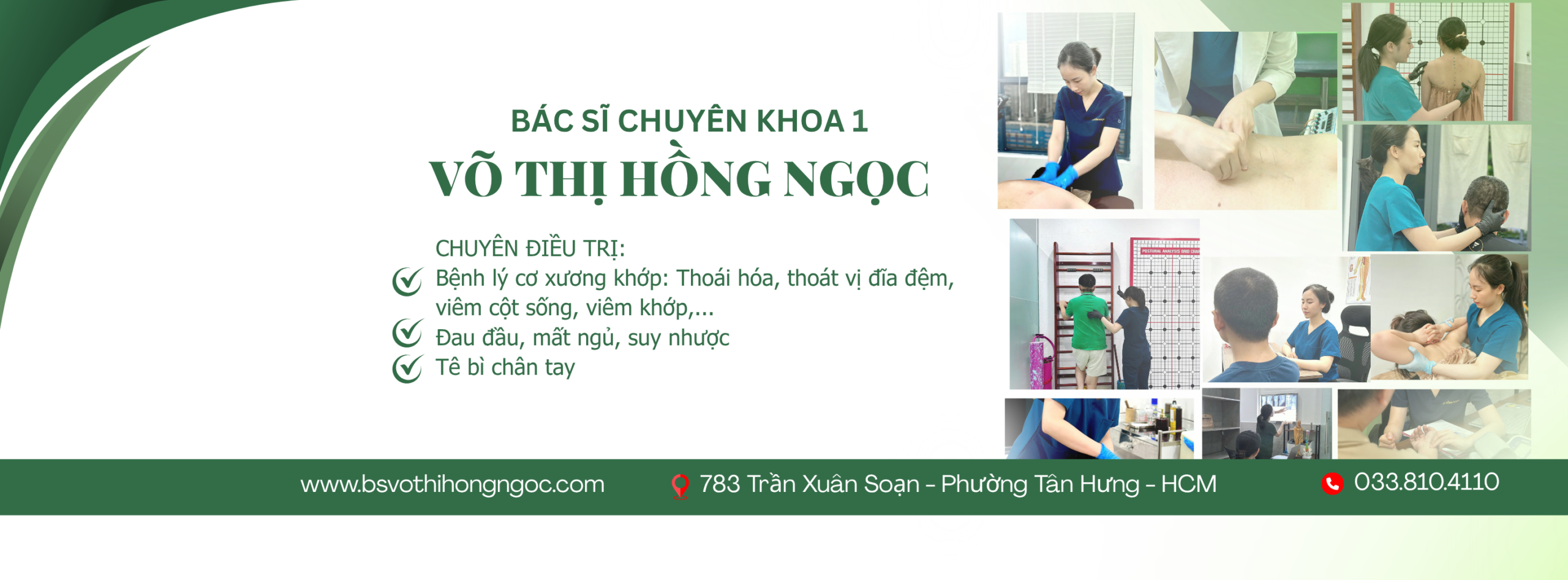 Thông Tin Liên Hệ Bác Sĩ Võ Thị Hồng Ngọc