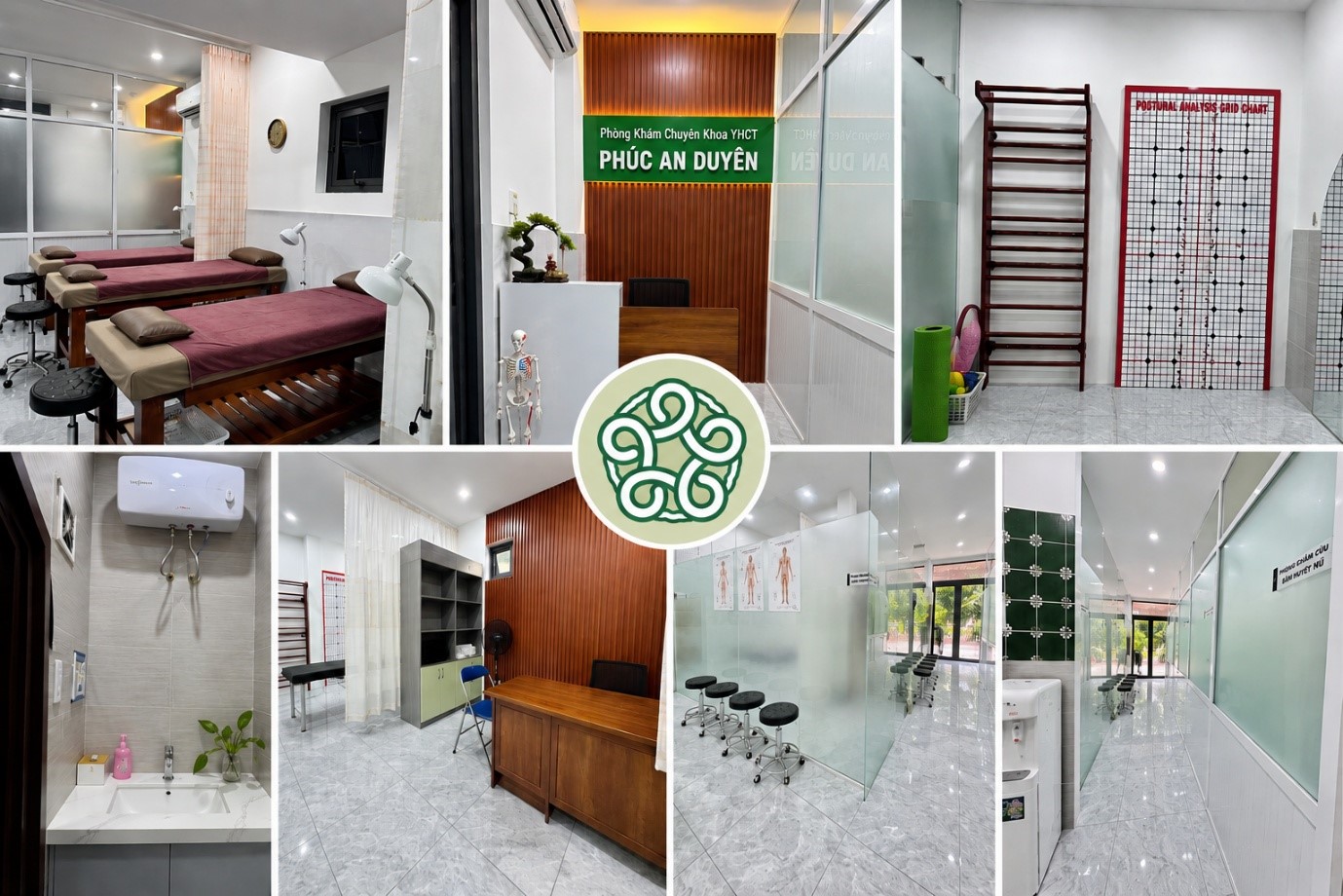 Cơ sở vật chất tại phòng khám y học cổ truyền Phúc An Duyên