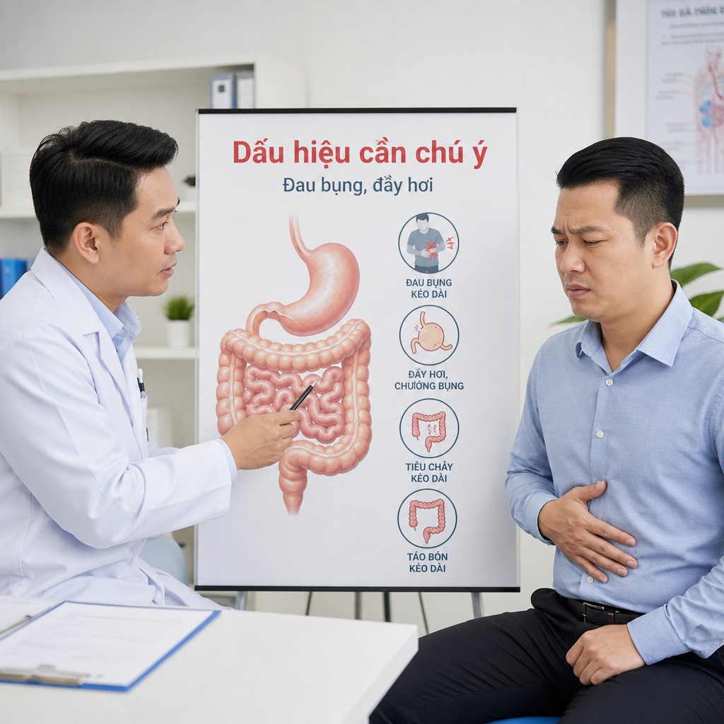 Dấu hiệu rối loạn tiêu hóa kéo dài