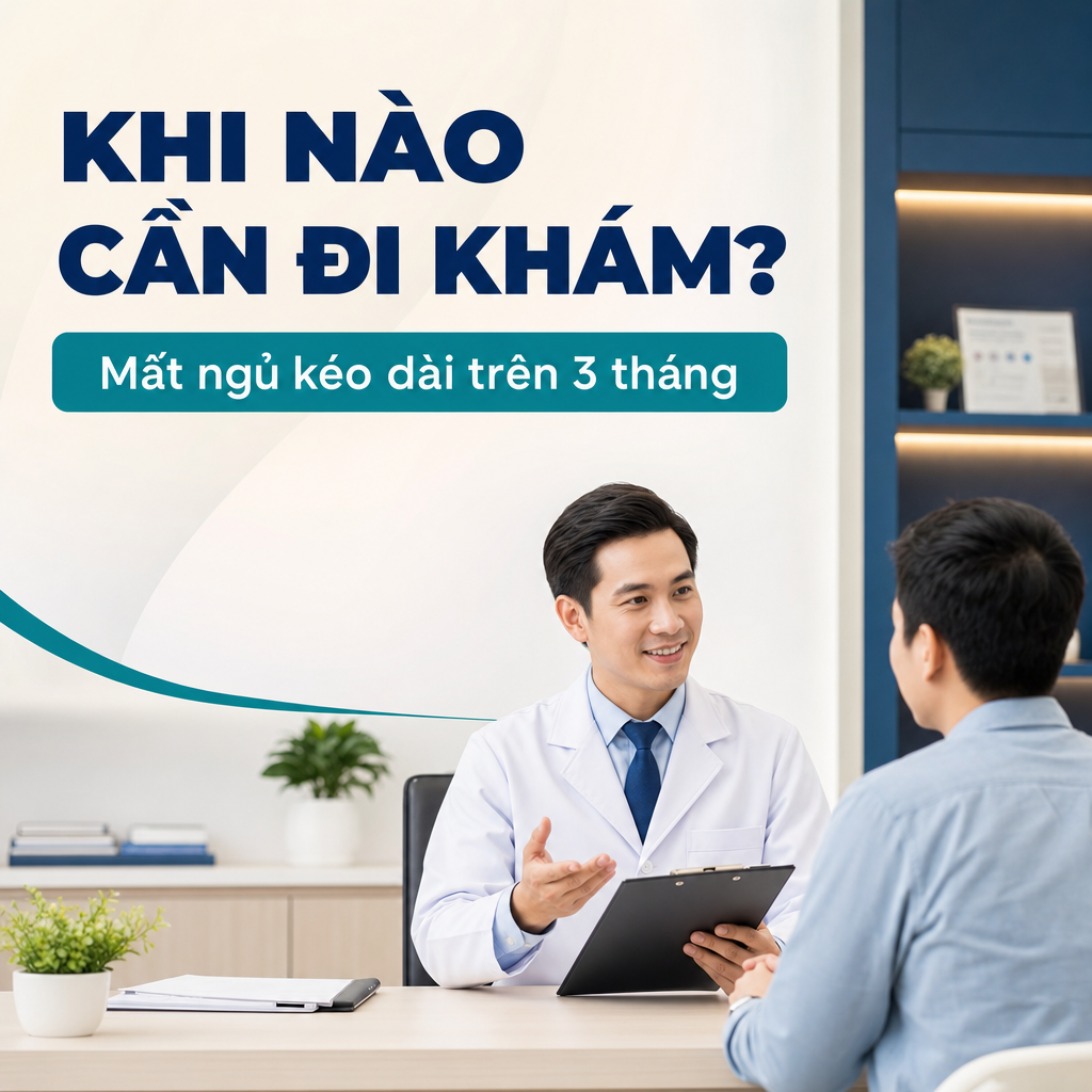 Khi nào cần đi khám vì mất ngủ kéo dài