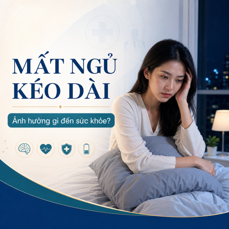 Mất ngủ kéo dài ảnh hưởng gì đến sức khỏe