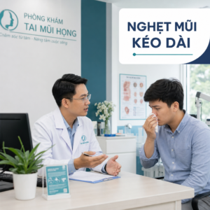 Ảnh đại diện về nghẹt mũi kéo dài trong phòng khám tai mũi họng