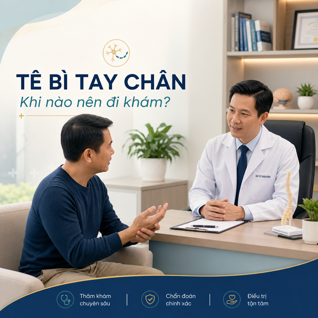 Ảnh đại diện bài viết tê bì tay chân là dấu hiệu bệnh gì khi nào nên đi khám