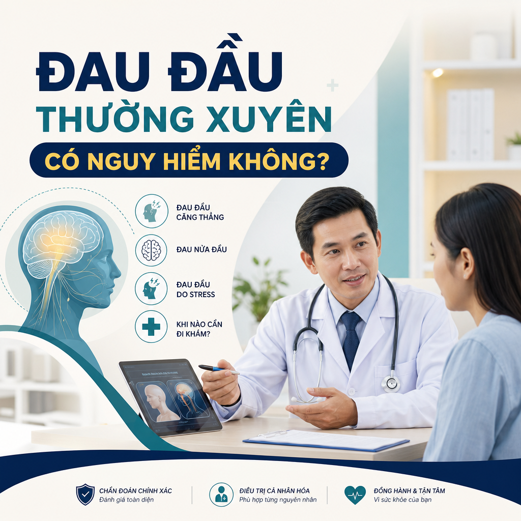 Đau đầu thường xuyên có nguy hiểm không?