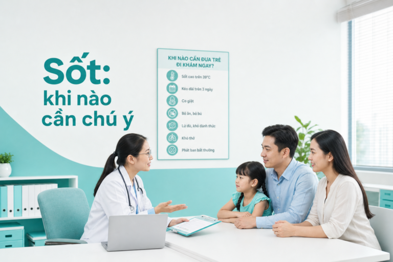 Sốt bao lâu thì nguy hiểm? Dấu hiệu không nên chủ quan