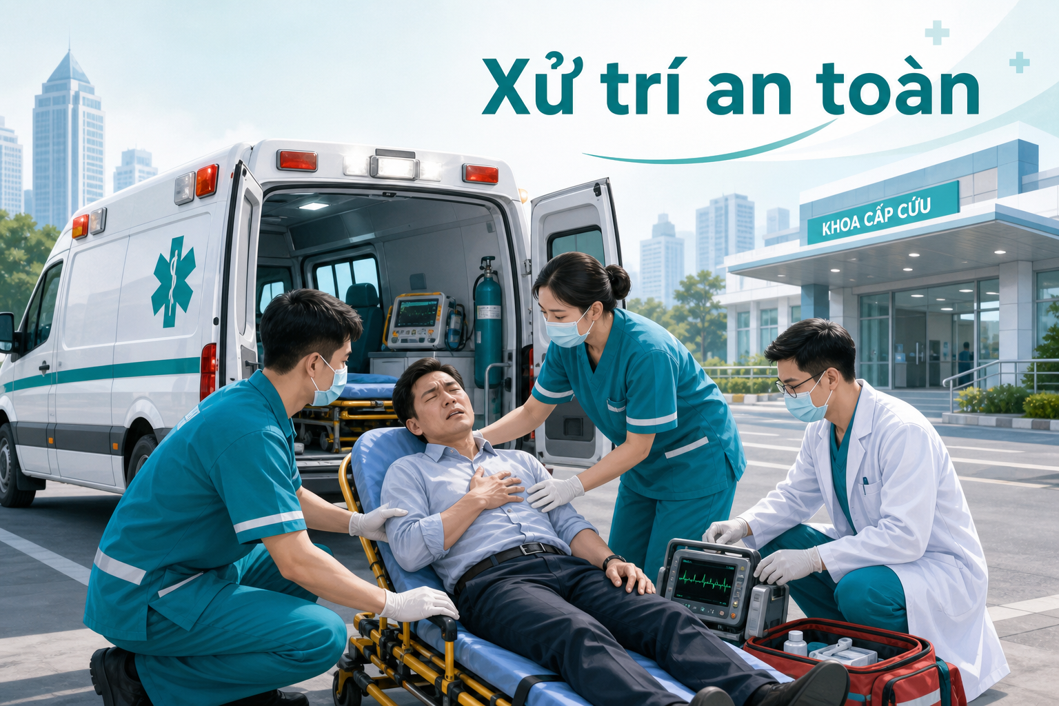 Xử trí an toàn khi có dấu hiệu đau ngực nguy hiểm