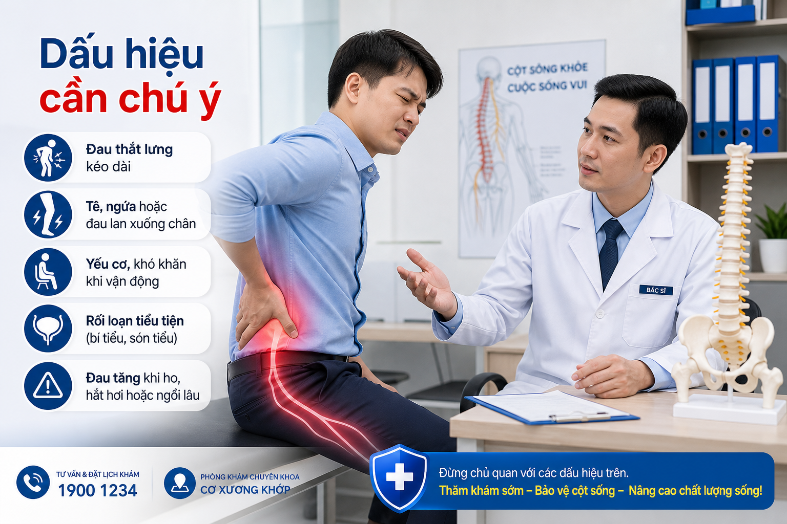 Dấu hiệu đau thần kinh tọa cần chú ý