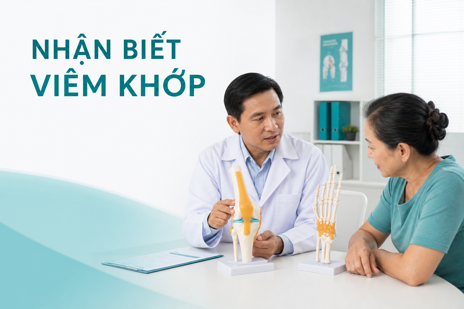 Minh họa nhận biết viêm khớp