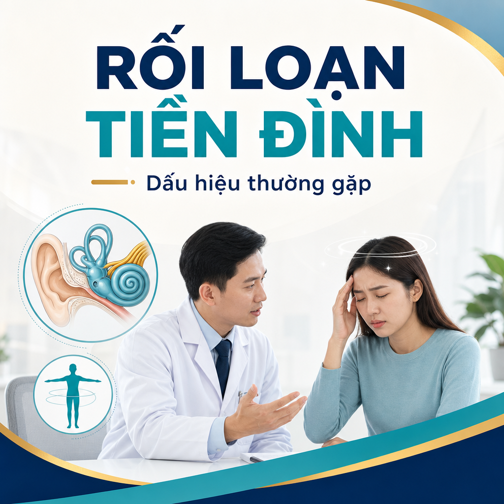 Rối loạn tiền đình là gì? Dấu hiệu thường gặp