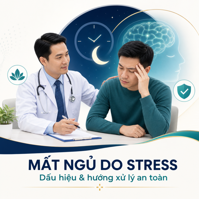 Ảnh đại diện bài viết mất ngủ do stress, dấu hiệu và hướng xử lý an toàn