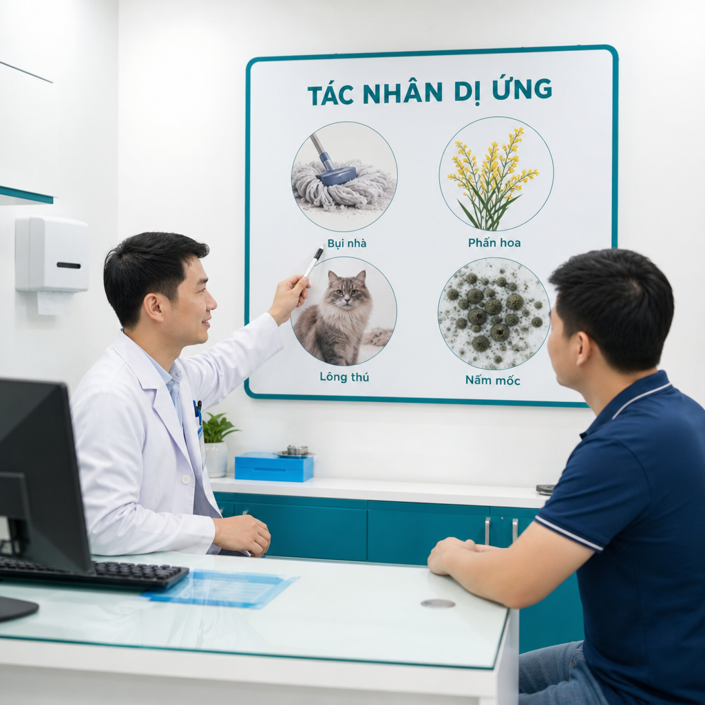 Các tác nhân dị ứng thường gặp gây viêm mũi dị ứng